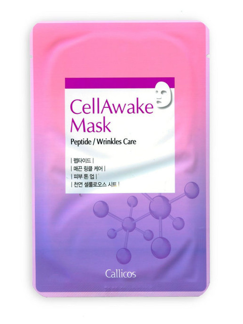 Callicos CellAwake Маска д/лица с пептидами пр/морщин