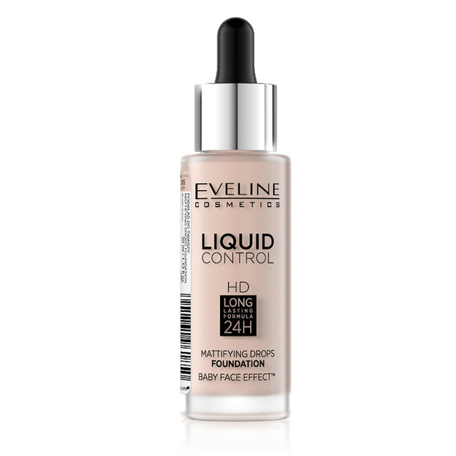 Тон.крем Eveline Liquid Control 005