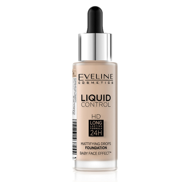 Тон.крем Eveline Liquid Control 010