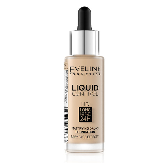 Тон.крем Eveline Liquid Control 015