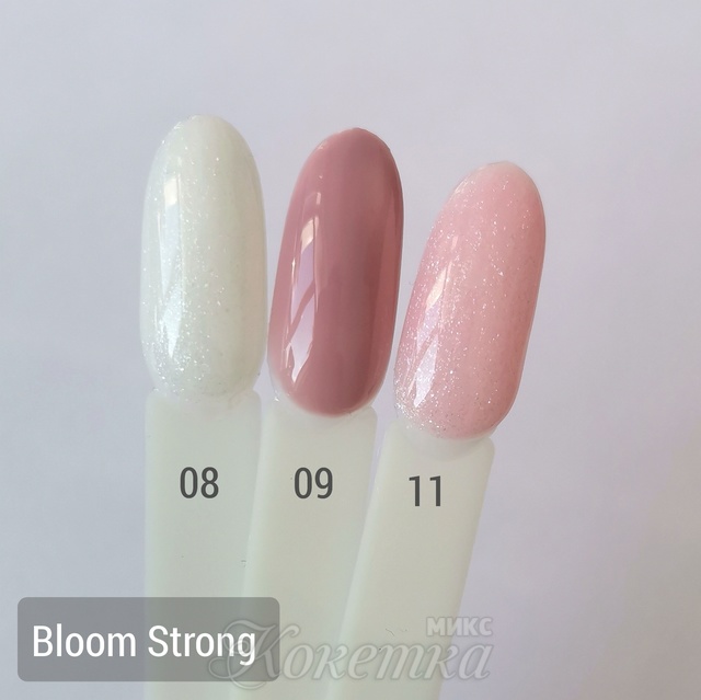 База Bloom Strong жесткая оттенок №8 15 мл