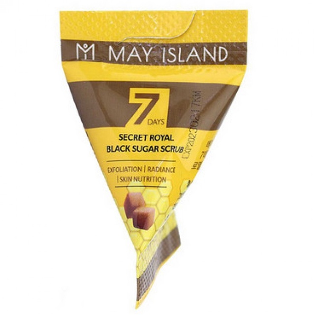 МСЛ 7Days Royal Black Sugar Scrub Скраб с экстрактом меда 1шт