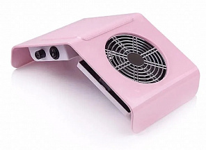 Пылесос 40Вт узкий розовый серебряный вентилятор