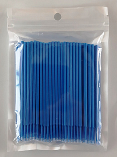 Микрощеточки (микробраш) синий в пакете