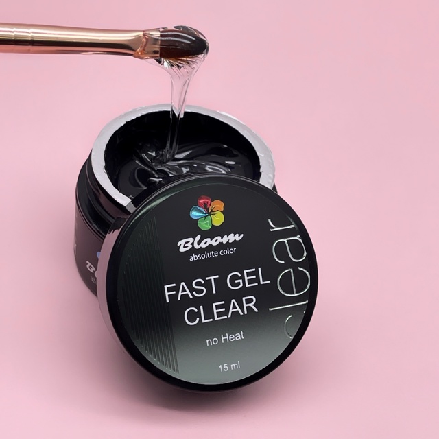 Fast Gel Bloom прозрачный 15 мл