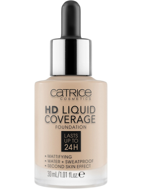 Тон.крем CATRICE HD Liquid Coverage Foundation т.020 розов - беж.