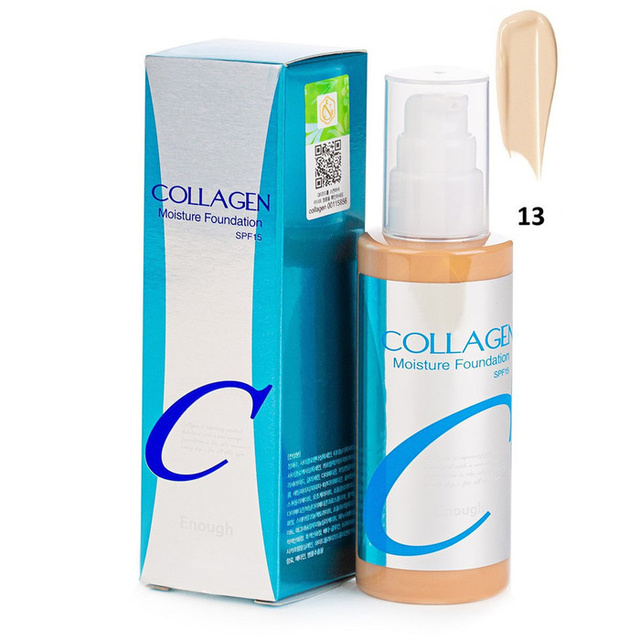 Enough Тональная основа с коллагеном 3 в 1 Enough 3in1 Collagen foundation #13 100мл