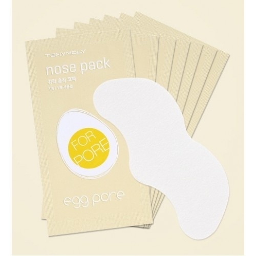 TONYMOLY Полоски для носа от черных точек Egg Pore Nose Pack