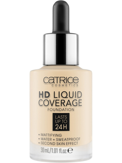 Тон.крем CATRICE HD Liquid Coverage Foundation т.002