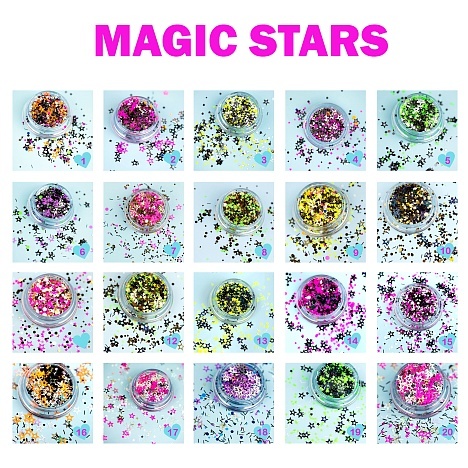 Глиттер "Magic Stars" #01 в банке