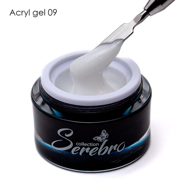 Acryl Gel "Serebro" №09, 15 мл