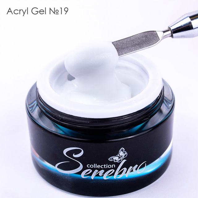 Acryl Gel "Serebro" №19, 15 мл