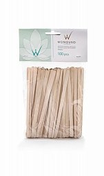 Шпатели деревянные "Малые" ITALWAX 100 шт 0,6х14см