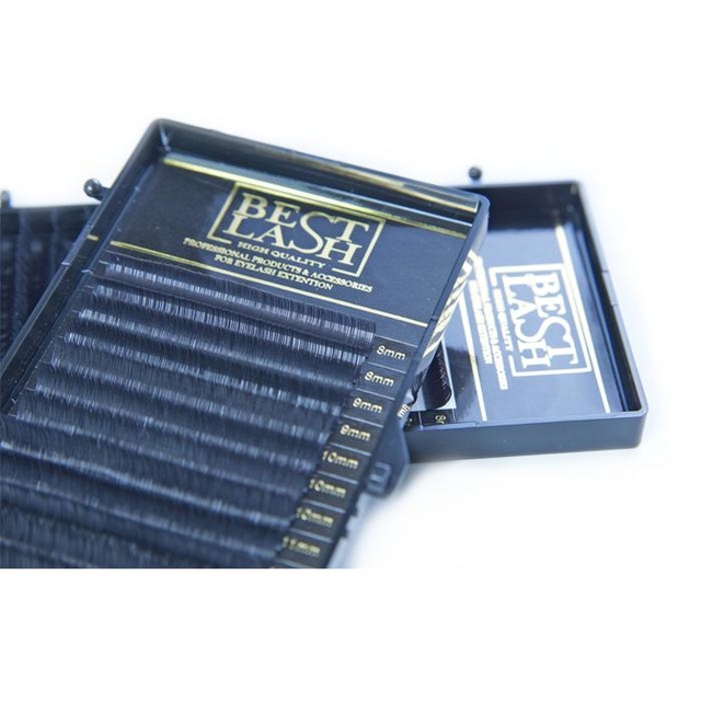 Ресницы BestLash black D/0,07 mixes 7-13 mm, 16 линий