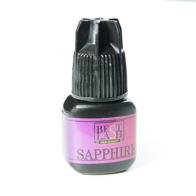 Клей черный BestLash Sapphire (0-1сек) 5ml