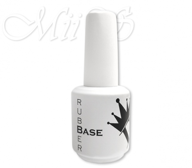 MiiS Rubber Base Premium 15 ml (Каучуковая База) короткая кисть