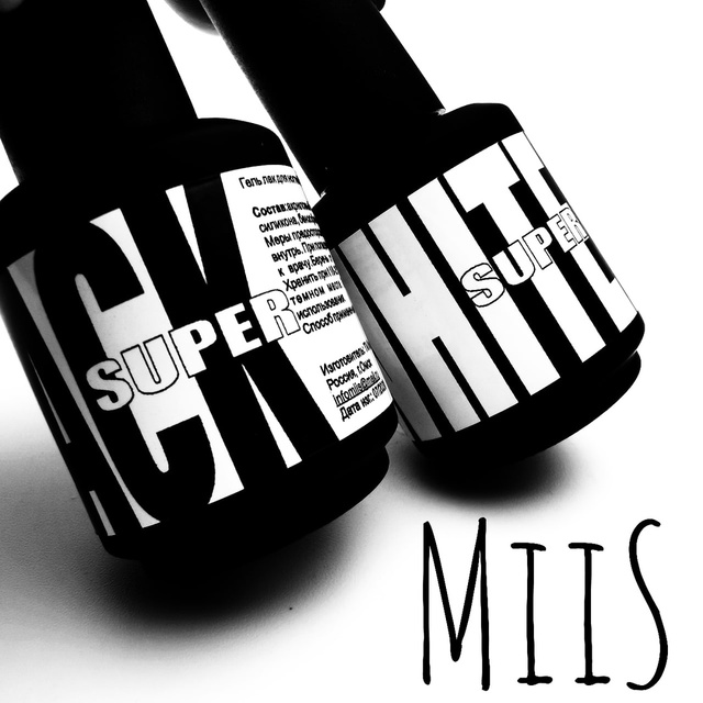 Гель-лак Miis Super Black 15m